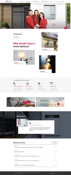 LG新能源網(wǎng)站設(shè)計(jì)賞析 專業(yè)代理與用戶體驗(yàn)的完美融合